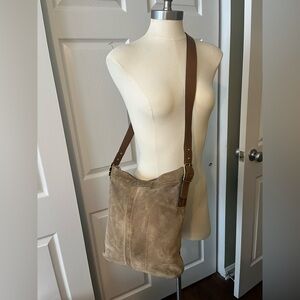 Vintage COACH Legacy suede duffle bag